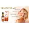 Divas Never Age Vitamin C Skin Transformation Anti-Aging Serum with Hyaluronic Acid, Vitamins and Antioxidants Plumps and Renews Skin Organic, Natural, Vegan, and Cruelty-Free 1 Fl. Oz