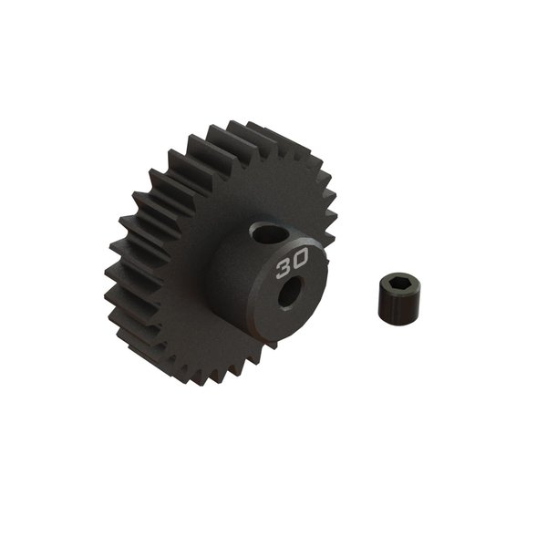 ARRMA 30T 0.8Mod 1/8" Bore CNC Steel Pinion Gear, ARA311092