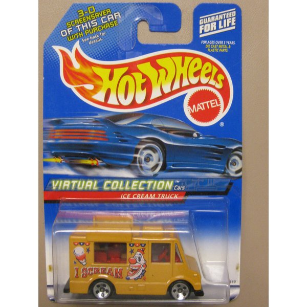 Hot Wheels 2000 Virtual Collection #144 Ice Cream Truck