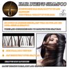 WENJLYJ Black Hair Dye Shampoo,Hair Color Shampoo for Women & Men,Long Lasting Hair Shampoo