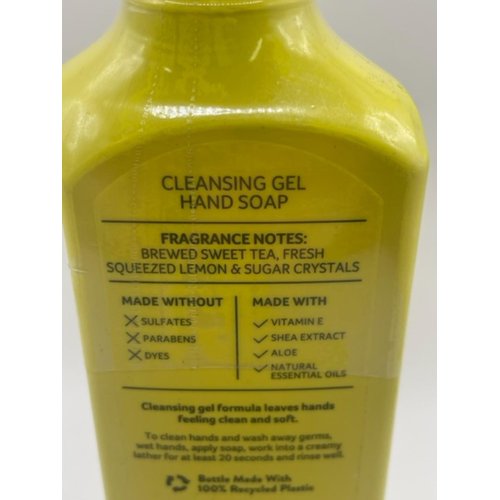 Sweet Tea and Lemonade Gentle Hand Soap 8 Ounce Full Size