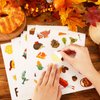 Fall Stickers, SEPGLITTER 40 Sheets Thanksgiving Stickers Maple Leaf Stickers Autumn Stickers for Kids Thanksgiving Party Supplies for Fall Thanksgiving Theme Party Classroom Decor Supplies