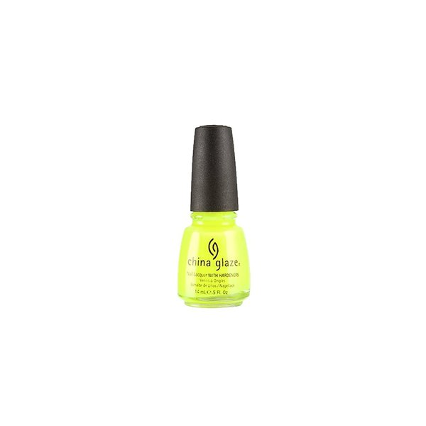 China Glaze Nail Polish, Yellow Polka Dot Bikini, 0.5 Fluid Ounce