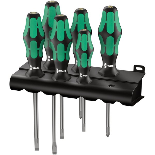 334/355/6 RACK SCREWDRIVER SET 6 PCS.