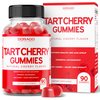 Tart Cherry Gummies Uric Acid Level Support (90 Gummies) - Powerful Antioxidant - Advanced 2400mg Equivalent Extract with Celery Seed - Non GMO & Gluten Free - Delicious Cherry Flavor (90 Gummies)
