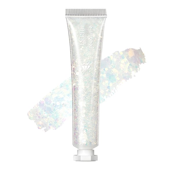 DELISOUL Body Glitter Gel,Mermaid Sequins Chunky Face Glitter Liquid,Shimmery Face Glitter Makeup for Face Body Hair Nail,Quick-Drying Long-Lasting for Rave Festival,Prom,Music Party,Stage Makeup