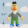Just Play Sesame Street Friends Bert and Ernie 8-inch 2-Piece Sustainable Plush Stuffed Animals Set, Kids Toys for Ages 18 Month