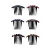 Blue Simple Minority Women Temperament Fashion Design All-Match Rhinestone Hair Comb Korean Style Headwear Hair Accessories Seven-Tooth Comb,Hair Accessories,Hair Care