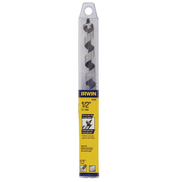 Irwin Tools 49908 Industrial Tools I-100 1/2" Auger Bit
