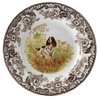 Spode Woodland Salad Plate, English Springer Spaniel, 8” | Hunting Dogs Collection | Made in England | Ideal Hunting Cabin Décor | Microwave and Dishwasher Safe
