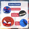3 Pack 4th of July Red White Blue Hair Clips for Women Girls - American Flag Hat Shape Hair Clip Barrettes Independence Day Patriotic Hair Accessories