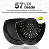LKE UV Nail Lamp, Nail Dryer 220W Light for Nails with 4 Timers LED Lamp Gel Polish Kit Professional Art Tools Automatic Sensor