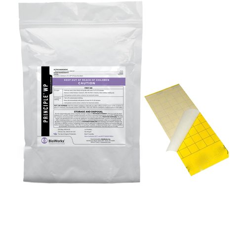 BioWorks Principle WP Bio-Insecticide - 1LB | OMRI Listed Fungus for Organic Control of Thrips, Aphids, Whiteflies with Indicator Sheet
