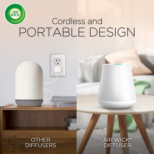 Air Wick Essential Mist Starter Kit (Diffuser + Refill), Joy, Essential Oils Diffuser, Air Freshener