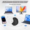UrbanX Best Wireless Ergonomic Mouse Bluetooth & 2.4GHz, Tunnel Design for Alienware - x16 FHD+ 480Hz Gaming Laptop, Right Hand Comfort, Large Vertical Structure