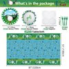 Golf Party Supplies for 40 Guests, Disposable Tableware Set Includes Golf Paper Plates, Golf Ball Napkins, Forks, Tablecloth for Men Golf Fans Birthday Party Decor Golf Sports Party Decorations