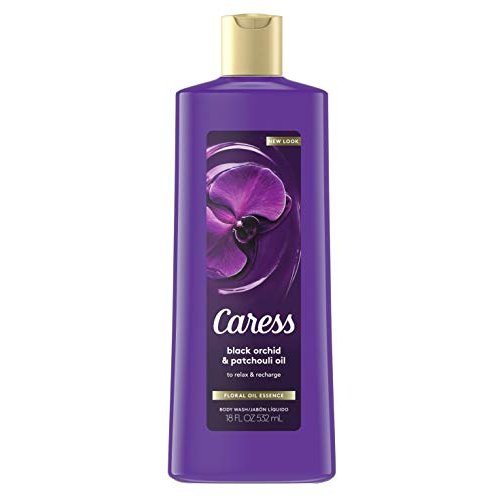 Caress Body Wash 18 Ounce Black Orchid & Patchouli (532ml)