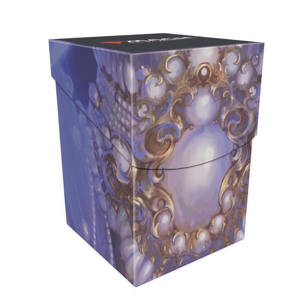 Ultra Pro - Modern Horizons 3 Pearl Medallion 100+ Deck Box® for Magic: The Gathering, Standard Size Organizer Double-sleeved Card Protector Self-locking lid Deck Box