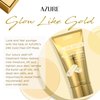 24K Gold Firming Peel Off Face Mask – Removes Blackheads, Dirt & Oils | Firms Lifts & Moisturizes | Reduces Wrinkles, Fine Lines & Acne Scar - 150mL