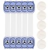 [Pack of 2] 5Pcs Kids Safety Locks w/ 5 Furniture Corner Protectors Drawer Cabinet Strap Locks Baby-Proof Adhesive Fridge Latches Locks