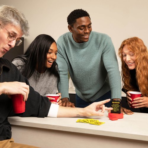 Spin The Dare - From the Creators of Viral Drinking Game Buzzed - The Perfect Friendsmas Christmas Party Games & Gift Ideas for Friends