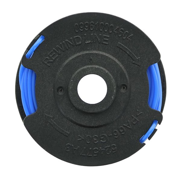 Homelite Genuine OEM AC41RDLB Autofeed Dual .065” Replacement Line and Spool Pack for Homelite Electric String Trimmers (Single Pack)