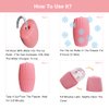 AECW Reusable Cube Silicone Mold Ice Roller for Face Cold Therapy Facial Massage Roller (Pink + Blue)