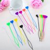 16PCS Hair Beader Tool Automatic Quick, Colorful Loading Beads on Hair Braids Beading Kit, Bead Threader Ponytail Maker Styling Hair Tail for Kids and Girls, Creating Beaded Hairstyles Effortlessly