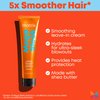 Matrix Mega Sleek Blow Down Smoothing Leave-In Cream | With Shea Butter | For Frizzy Hair | Heat Protectant | Smooths Hair | Salon Styling Cream | Packaging May Vary | 5.1 Fl. Oz.
