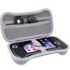 khanka Hard Travel Case Replacement for Anbernic RG556 Retro Handheld Game Console,Case Only. (Grey)