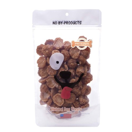 Preen Pets Chicken Jerky Bites for Dogs – 100% USA Extra Lean Chicken Breast Crunchy (1LB)