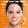 ulluxe Turmeric Vitamin C Clay Mask, Brightening Hydrating Face Mask, Clay Face Mask Deep Cleansing Pores, Improves Dark Spots, Acne, Skin Care Facial Mask Tightens Skin, Evens Skin Tone, 5.29 oz