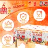 Fire Truck Birthday Party Tablecloth - Firefighter Birthday Party Decorations, 3Pcs Fire Truck Table Cloth, Rectangle Plastic Fireman Table Cover for Firetruck Birthday Decorations, 108 x 180 cm
