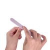 50 Pcs Nail File, Emery Board Nail Files for Acrylic Nails and Natural Nails, 100/180 Grit Double Sided Fingernail File Gel Nail Professional Reusable Washable Manicure Pedicure Kit Set Gray