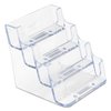 Deflecto Business Card Holder, Clear