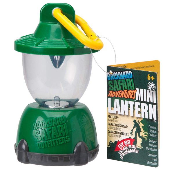 Backyard Safari Mini Lantern Kids Outdoor Activity, Perfect Toy for Backyard Adventures, Bright LEDs, Allows Children to Use their Imagination, For Ages 6 and up