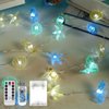 U.I STATION Beach Decorative String Lights, Nautical Theme Lights for Christmas Decorations, Remote 10 ft 30 LEDs Wedding Birthday Party