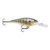 Rapala Shad Rap Lure, Size 05, 2" Length, 4'-9' Depth, 2 No 8 Treble Hooks, Demon, Per 1