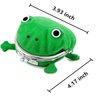 Bestmaple Frog Wallet Anime Cartoon Wallet Coin Purse Manga Flannel Wallet Cute Funny Plush Toy (Anime Frog)