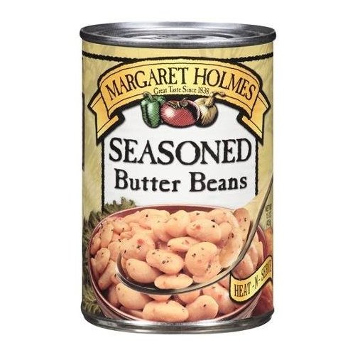 MARGARET HOLMES SEASONED VEGETABLES BUTTER BEANS 15 OZ EACH (1)