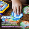 Foxmind Speedy Words Quick Word Game, On The Go Educational Kids and Adult Card Games, 15 Minute Fun Card Games for 2 Players or More, Card Game for Family Night, Parties, and More