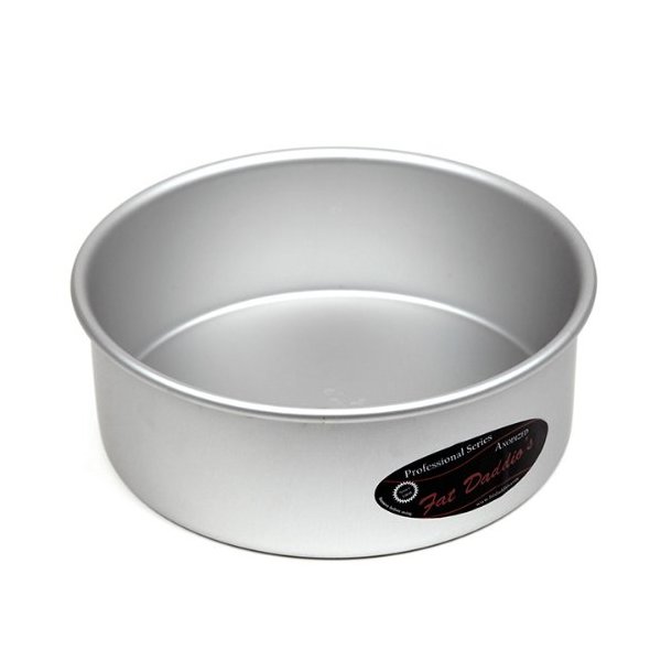Fat Daddio's Round Cake Pan Solid Bottom 12"x3"
