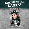 Schwarzkopf Got2b Metallics Permanent Hair Color, M75 Cosmic Teal