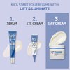 No7 Lift & Luminate Triple Action Day Cream SPF 30 - Broad Spectrum Anti Aging Face Cream - Hydrating Hibiscus Peptides & Hyaluronic Acid + Brightening Emblica & Vitamin C (50ml)
