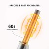 Aokitec 3/4 inch Cordless Travel Curling Iron Ceramic Coating Hair Curler with 5200mAh Battery, Instant Heating up to 420°F Wireless Battery Operated Curling Wand USB Charging Portable Hair Iron