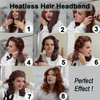 Heatless Hair Curler No Heat Hair Curling Rod Headband Heatless Hair Rollers for All Hair Styles Overnight Hair Curls Flexible Hair Rods to Sleep In Hair Styling Tool Heatless Hair Headband