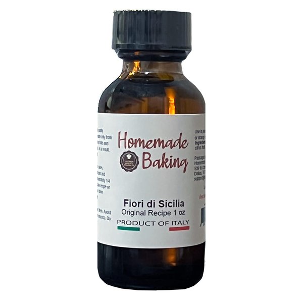 Premium Authentic Fiori di Sicilia Product of Italy 100% Essential Oil of Citrus Fruits 1 oz