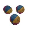 Hide & Drink, Set of 3 Juggling Balls, Equipment, Professional Style with Great Feel, Panel Design, Full Grain Leather, Handmade, Multicolor