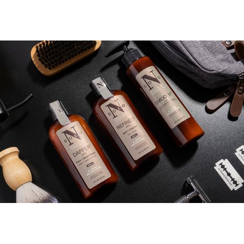 Solo Noir All Natural Facial Kit For Men: 3-In-1 Combo Face Wash, ScrubAnd Moisturizer For Clear And Soft Skin, Organic Anti-Aging Formula With Aloe Vera For Healthy, Wrinkle-Free Complexion