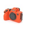 Rieibi Accessory for Sony A7RV Case, Soft Silicone Protective Case for Sony A7R5/A7R V/Alpha 7R V/A7RV/A7R 5/A7RM5 Digital Camera, Lightweight A7 RV Camera Case Grip Body Skin - Orange